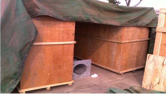 13.8kV中性點(diǎn)接地電阻柜發(fā)運(yùn)現(xiàn)場(chǎng)